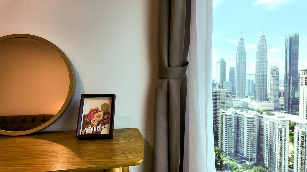 Standard Two Bedroom Apartment with City View